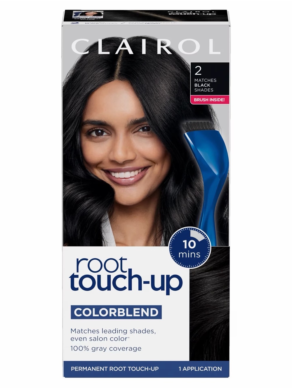 4 Pack Clairol Root Touch up Hair Color Boxes in Shade 2 Black Brand New